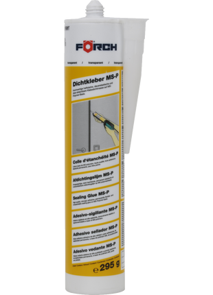 FÖRCH SIZDIRMAZLIK YAPIŞTIRICI  MS-P ŞEFFAF 290ML