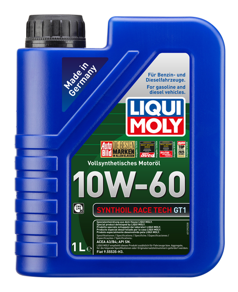 LIQUI MOLY SYNTHOIL RACE TECH GT1 10W-60 1L