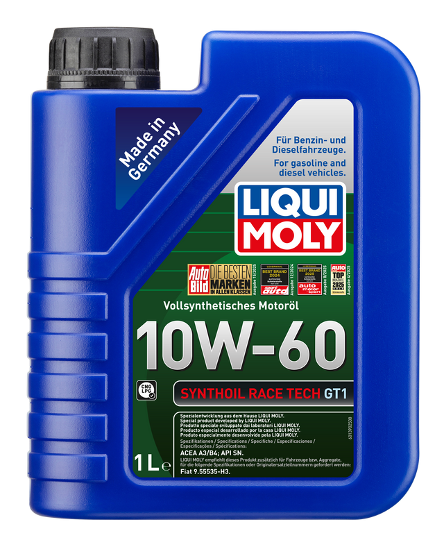 LIQUI MOLY SYNTHOIL RACE TECH GT1 10W-60 1L