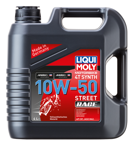 LIQUI MOLY MOTOSİKLET 4T SYNTH 10W-50 RACE 4L