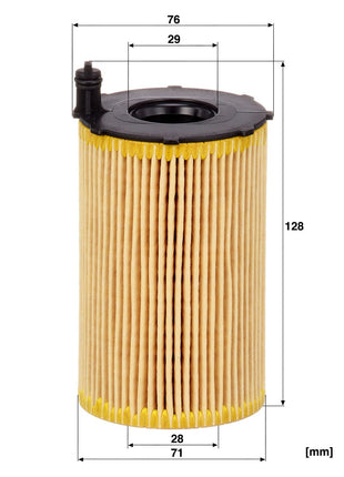 MANN YAĞ FİLTRESİ HU8005Z