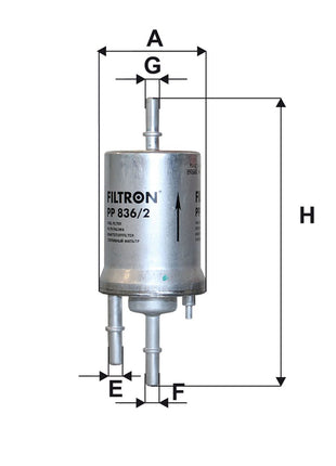 FİLTRON YAKIT FİLTRESİ PP836/2