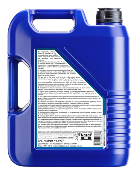 LIQUI MOLY SYNTHOIL LONGTIME 0W-30 5L