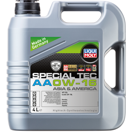 LIQUI MOLY 0W-16  SPECİAL TEC AA 4L
