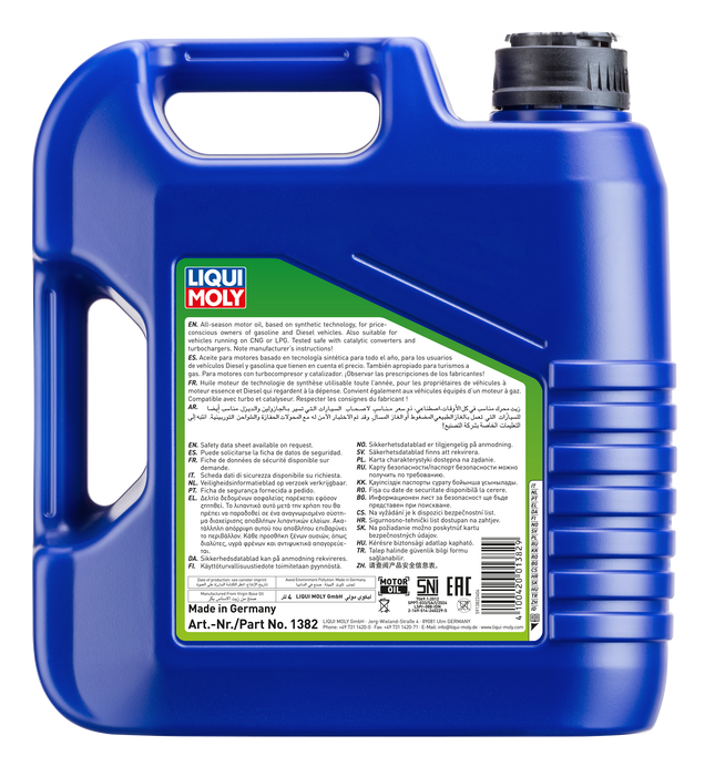 LIQUI MOLY 5W-40 LEİCHTLAUF HC7 4L