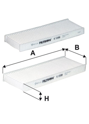 FİLTRON POLEN FİLTRESİ K1339-2X