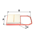 FİLTRON HAVA FİLTRESİ AP183/8
