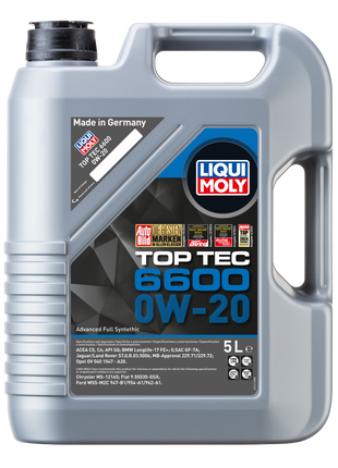 LIQUI MOLY TOP TEC 6600 0W-20 5L