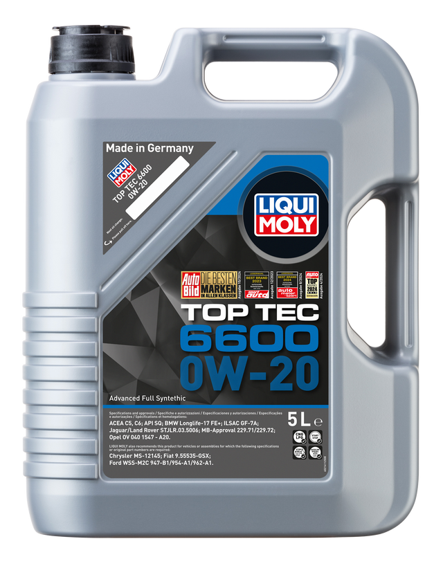 LIQUI MOLY TOP TEC 6600 0W-20 5L
