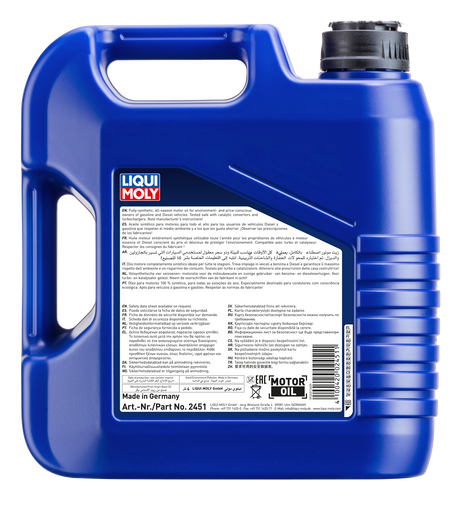 LIQUI MOLY SYNTHOIL ENERGY 0W-40 4L