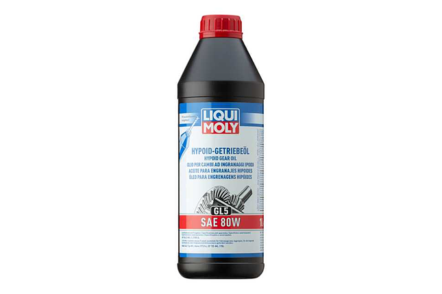 LIQUI MOLY HYPOID GEAR OIL (GL5) SAE 80W 1L