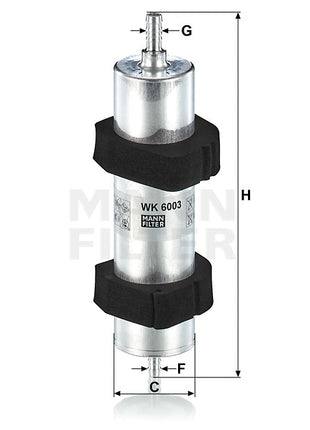 MANN YAKIT FİLTRESİ WK6003