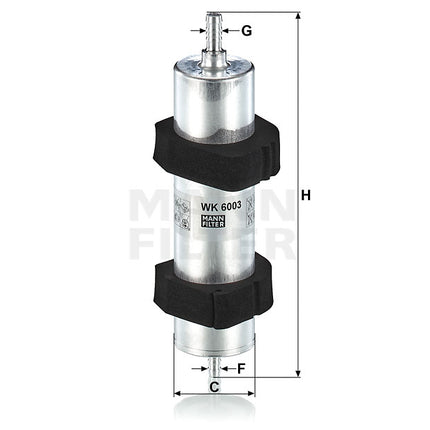 MANN YAKIT FİLTRESİ WK6003