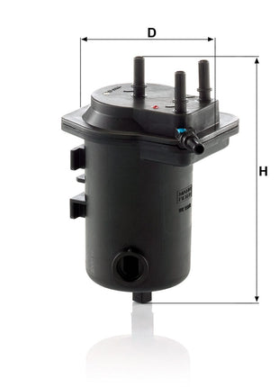 MANN YAKIT FİLTRESİ WK939/8X