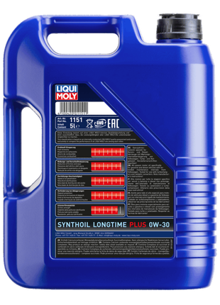 LIQUI MOLY SYNTHOIL LONGTIME PLUS 0W-30 5L