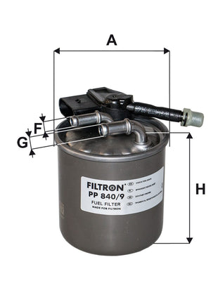 FİLTRON YAKIT FİLTRESİ PP840/9