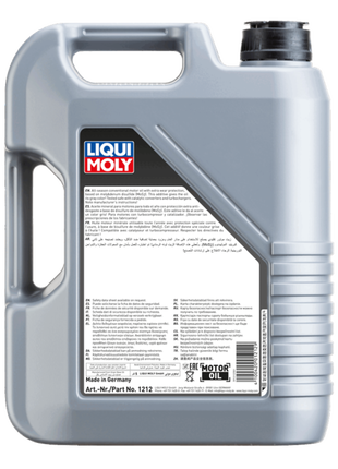 LIQUI MOLY MOS2 LOW-FRICTION 20W-50 5L