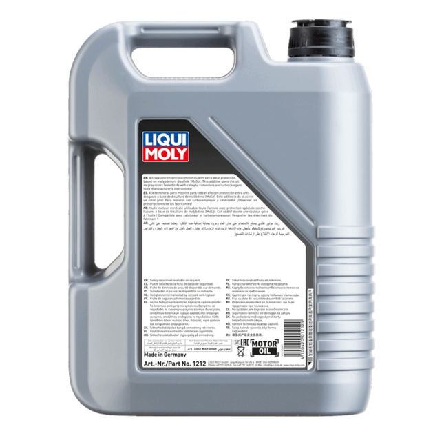 LIQUI MOLY MOS2 LOW-FRICTION 20W-50 5L