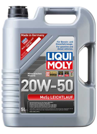 LIQUI MOLY MOS2 LOW-FRICTION 20W-50 5L