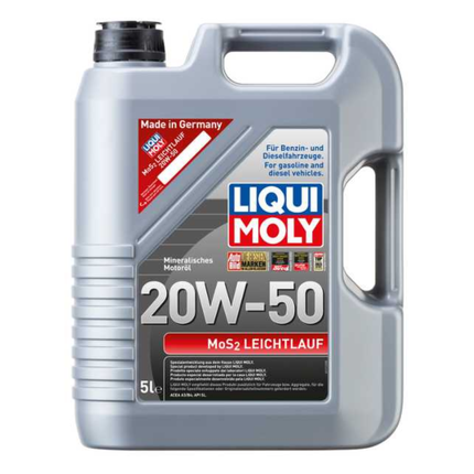 LIQUI MOLY MOS2 LOW-FRICTION 20W-50 5L