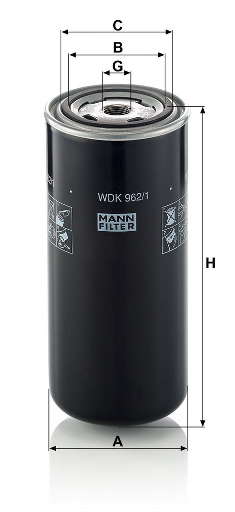 MANN YAKIT FILTRESI WDK962/1