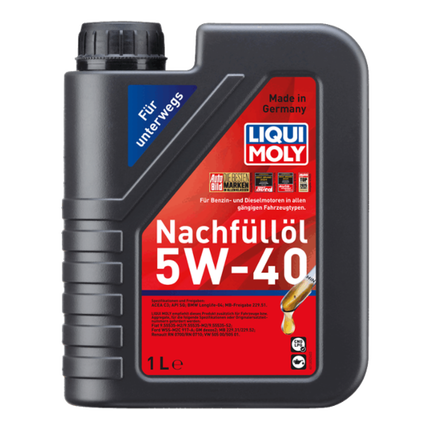LIQUI MOLY TOP-UP OIL 5W-40 1L