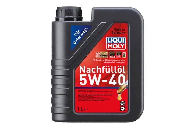 LIQUI MOLY TAKVİYE MOTOR YAĞI 5W-40 1L