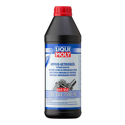 LIQUI MOLY HYPOID GEAR OIL (GL4/5) TDL SAE 75W-90 1L