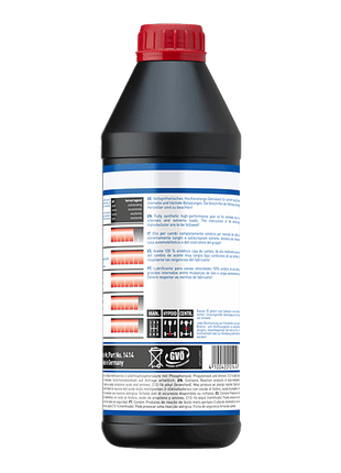 LIQUI MOLY FULLY SYNTHETIC GEAR OIL (GL5) SAE 75W-90 1L