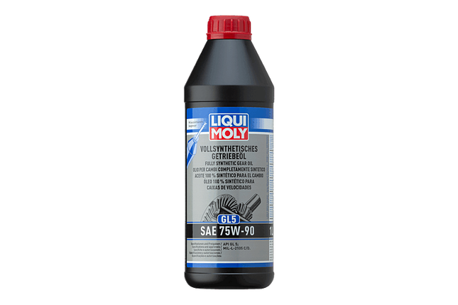 LIQUI MOLY FULLY SYNTHETIC GEAR OIL (GL5) SAE 75W-90 1L