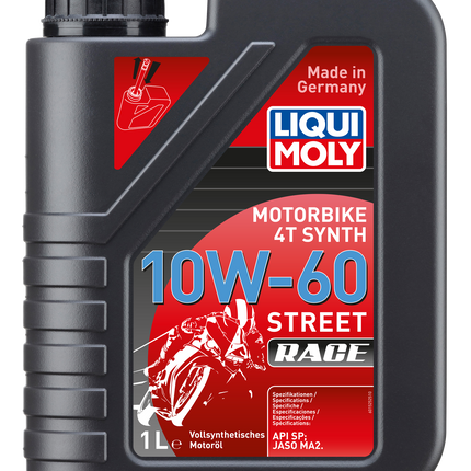 LIQUI MOLY MOTOSİKLET 4T SYNTH 10W-60 RACE 1L