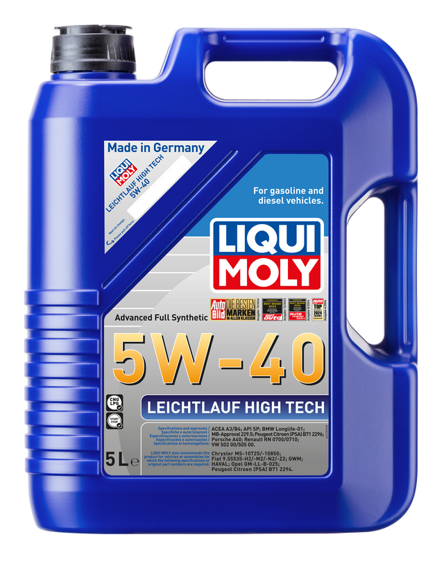 LIQUI MOLY LEICHTLAUF HIGH TECH 5W-40 5L
