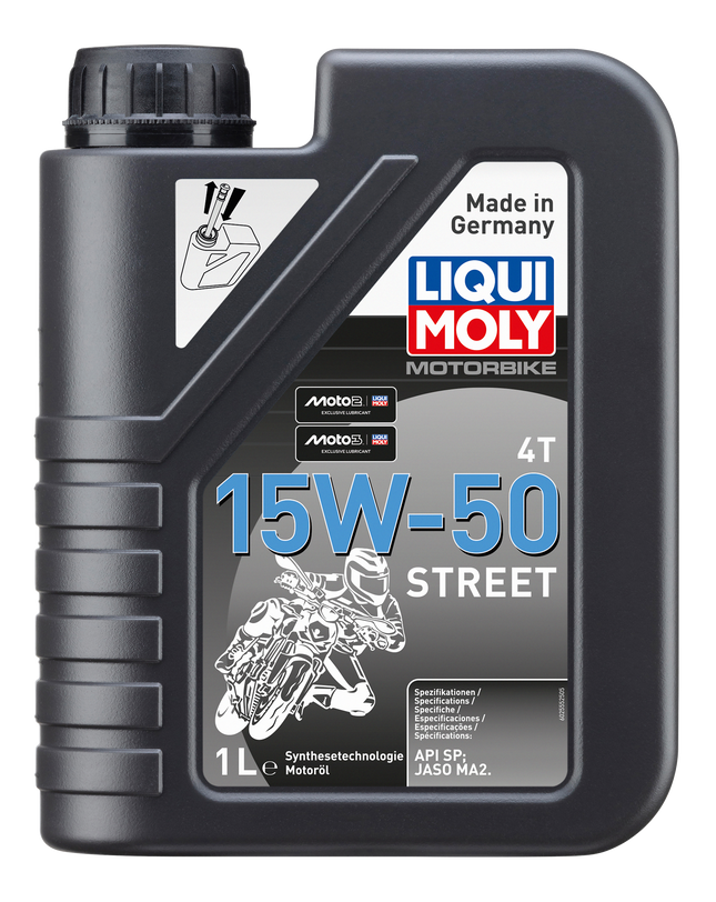 LIQUI MOLY MOTOSİKLET 4T 15W-50 STREET 1L