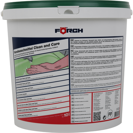 FÖRCH EL YIKAMA  CLEAN+CARE 10L