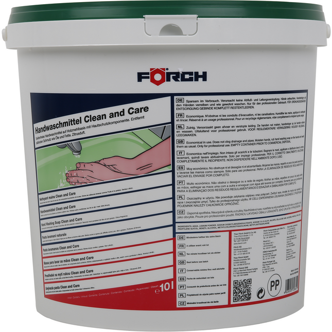 FÖRCH EL YIKAMA  CLEAN+CARE 10L