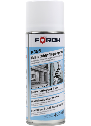 FÖRCH PASLANMAZ ÇELİK BAKIM SPREY 400ML P355