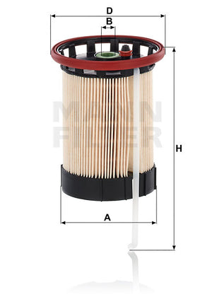 MANN YAKIT FİLTRESİ PU8014