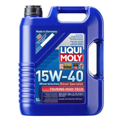 LIQUI MOLY TOURING HIGH TECH DIESEL SPECIALOIL 15W-40 5L