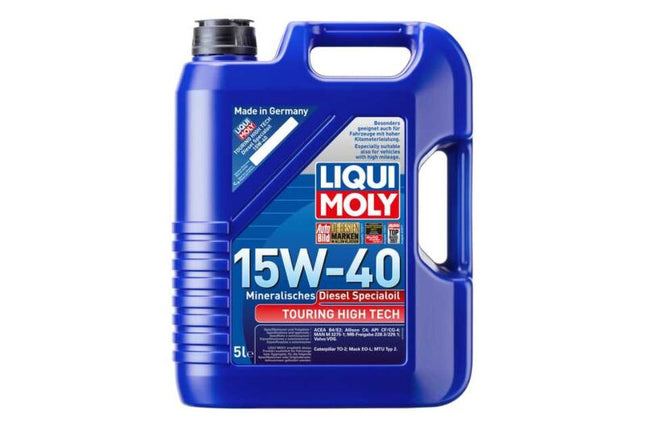 LIQUI MOLY TOURING HIGH TECH DIESEL SPECIALOIL 15W-40 5L