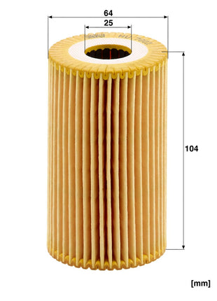 MANN YAĞ FİLTRESİ HU7001X