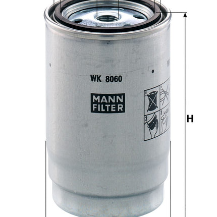 MANN YAKIT FİLTRESİ "WK8060Z"