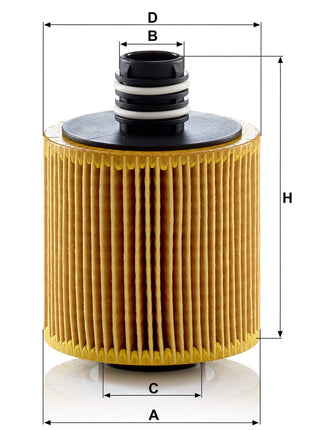 MANN YAĞ FİLTRESİ HU8006Z