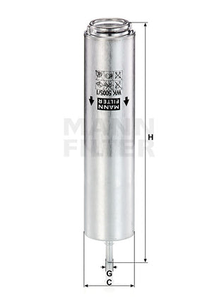 MANN YAKIT FİLTRESİ WK5005/1Z
