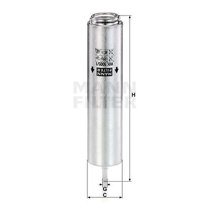MANN YAKIT FİLTRESİ WK5005/1z