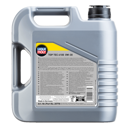 LIQUI MOLY TOP TEC 6100 0W-30 4L