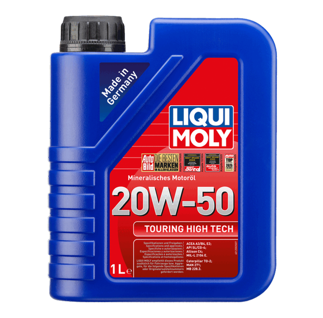 LIQUI MOLY TOURING HIGH TECH 20W-50 1L