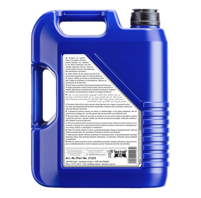 LIQUI MOLY LEICHTLAUF ENERGY 0W-40 5L