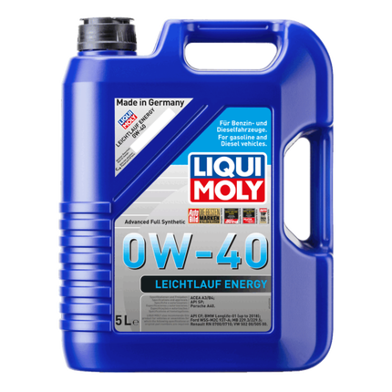 LIQUI MOLY LEICHTLAUF ENERGY 0W-40 5L