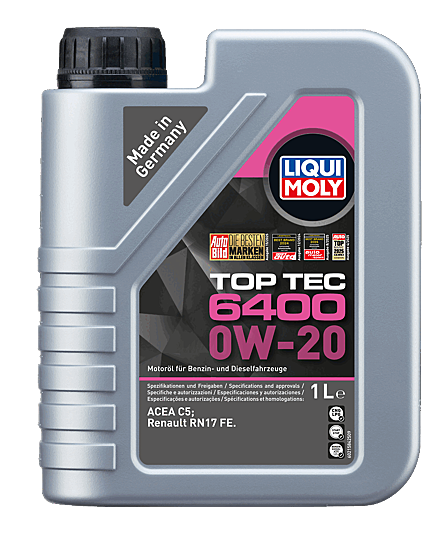 LIQUI MOLY TOP TEC 6400 0W-20 1L