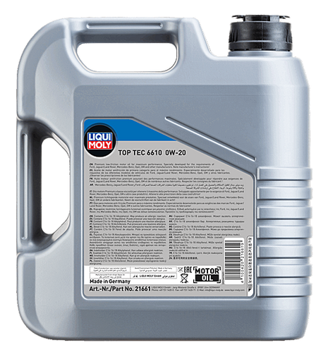 LIQUI MOLY TOP TEC 6610 0W-20 4L